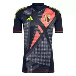 Maillot Gardien Belgique Homme Euro 2024 Noire