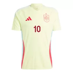 Maillot Espagne Dani Olmo 10 Enfant Extérieur Euro 2024
