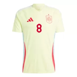 Maillot Espagne Fabian Ruiz 8 Homme Extérieur Euro 2024