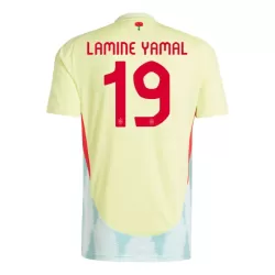 Maillot Espagne Lamine Yamal 19 Homme Extérieur Euro 2024