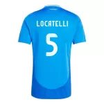 Maillot Italie Manuel Locatelli 5 Homme Domicile Euro 2024
