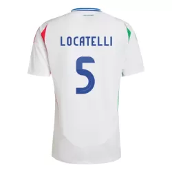 Maillot Italie Manuel Locatelli 5 Homme Extérieur Euro 2024 Maillot Italie Manuel Locatelli 5 Homme Extérieur Euro 2024