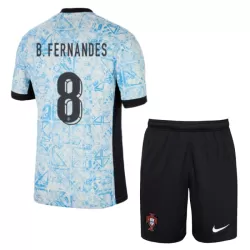 Maillot Portugal Bruno Fernandes 8 Enfant Extérieur Euro 2024 Maillot Portugal Bruno Fernandes 8 Enfant Extérieur Euro 2024