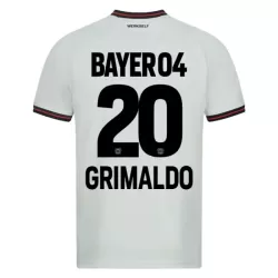 Maillot Bayer 04 Leverkusen Alejandro Grimaldo 20 Homme Extérieur 2023-24