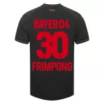 Maillot Bayer 04 Leverkusen Jeremie Frimpong 30 Homme Domicile 2023-24