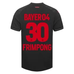 Maillot Bayer 04 Leverkusen Jeremie Frimpong 30 Homme Domicile 2023-24