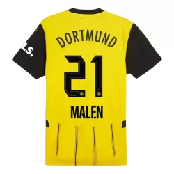 Maillot Borussia Dortmund Malen 21 Homme Domicile 2024-25