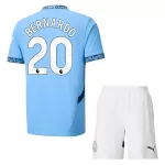 Maillot Manchester City Bernardo 20 Enfant Domicile 2024-25