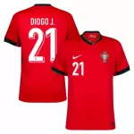 Maillot Portugal Diogo J. 21 Homme Domicile Euro 2024