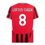 Maillot AC Milan Loftus-Cheek 8 Homme Domicile 2024-25