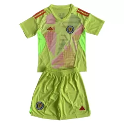 Maillot Gardien Écosse Enfant Euro 2024 Jaune Maillot Gardien Écosse Enfant Euro 2024 Jaune