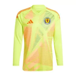 Maillot Gardien Écosse Homme Euro 2024 Jaune Manches Longues Maillot Gardien Écosse Homme Euro 2024 Jaune Manches Longues