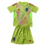 Maillot Gardien Italie Enfant Euro 2024 Jaune