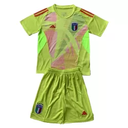Maillot Gardien Italie Enfant Euro 2024 Jaune Maillot Gardien Italie Enfant Euro 2024 Jaune