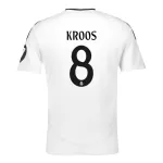 Maillot Real Madrid Kroos 8 Homme Domicile 2024-25