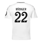 Maillot Real Madrid Rudiger 22 Homme Domicile 2024-25