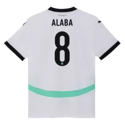 Maillot Autriche Alaba 8 Homme Extérieur Euro 2024