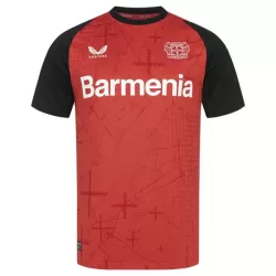 Maillot Bayer 04 Leverkusen Edmond Tapsoba 12 Homme Domicile 2024-25
