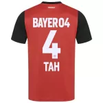 Maillot Bayer 04 Leverkusen Jonathan Tah 4 Homme Domicile 2024-25