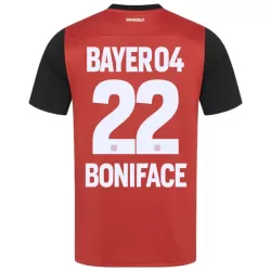 Maillot Bayer 04 Leverkusen Victor Boniface 22 Homme Domicile 2024-25