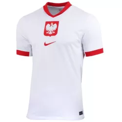 Maillot Pologne Lewandowski 9 Homme Domicile Euro 2024