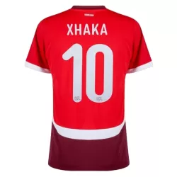Maillot Suisse Xhaka 10 Homme Domicile Euro 2024