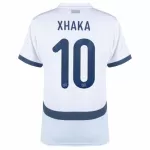 Maillot Suisse Xhaka 10 Homme Extérieur Euro 2024