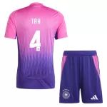 Maillot Allemagne Tah 4 Enfant Extérieur Euro 2024