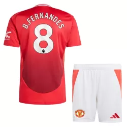 Maillot Manchester United Bruno Fernandes 8 Enfant Domicile 2024-25 Maillot Manchester United Bruno Fernandes 8 Enfant Domicile 2024-25