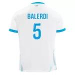 Maillot Olympique de Marseille Balerdi 5 Homme Domicile 2024-25