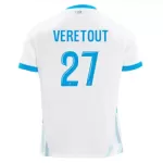 Maillot Olympique de Marseille Veretout 27 Homme Domicile 2024-25
