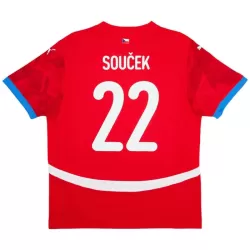 Maillot République Tchèque Soucek 22 Homme Domicile Euro 2024