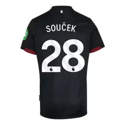 Maillot West Ham United Soucek 28 Homme Extérieur 2024-25 Maillot West Ham United Soucek 28 Homme Extérieur 2024-25