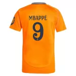 Maillot Real Madrid Mbappé 9 Homme Extérieur 2024-25