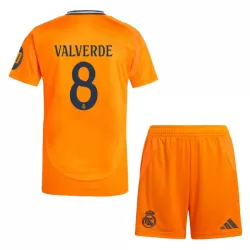 Maillot Real Madrid Valverde 8 Enfant Extérieur 2024-25 Maillot Real Madrid Valverde 8 Enfant Extérieur 2024-25