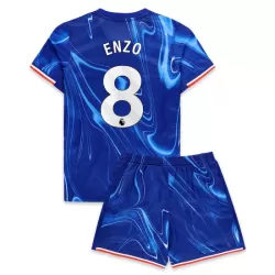 Maillot Chelsea Enzo 8 Enfant Domicile 2024-25 Maillot Chelsea Enzo 8 Enfant Domicile 2024-25