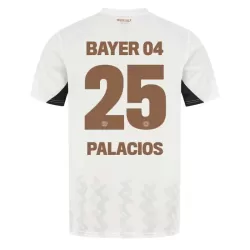 Maillot Bayer 04 Leverkusen Exequiel Palacios 25 Homme Extérieur 2024-25
