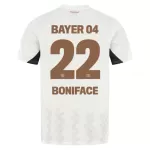 Maillot Bayer 04 Leverkusen Victor Boniface 22 Homme Extérieur 2024-25