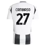 Maillot Juventus Cambiaso 27 Homme Domicile 2024-25