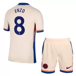 Maillot Chelsea Enzo 8 Enfant Extérieur 2024-25 Maillot Chelsea Enzo 8 Enfant Extérieur 2024-25