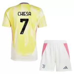 Maillot Juventus Chiesa 7 Enfant Extérieur 2024-25