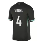 Maillot Liverpool Virgil 4 Homme Extérieur 2024-25