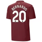 Maillot Manchester City Bernardo 20 Homme Third 2024-25