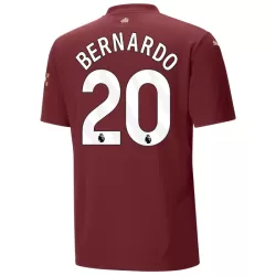 Maillot Manchester City Bernardo 20 Homme Third 2024-25