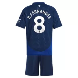 Maillot Manchester United Bruno Fernandes 8 Enfant Extérieur 2024-25 Maillot Manchester United Bruno Fernandes 8 Enfant Extérieur 2024-25