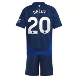 Maillot Manchester United Dalot 20 Enfant Extérieur 2024-25