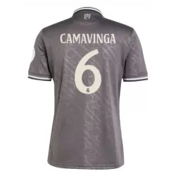 Maillot Real Madrid Camavinga 6 Homme Third 2024-25 Maillot Real Madrid Camavinga 6 Homme Third 2024-25