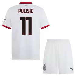 Maillot AC Milan Pulisic 11 Enfant Extérieur 2024-25 Maillot AC Milan Pulisic 11 Enfant Extérieur 2024-25