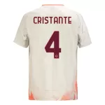 Maillot AS Roma Cristante 4 Homme Extérieur 2024-25