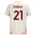 Maillot AS Roma Dybala 21 Homme Extérieur 2024-25